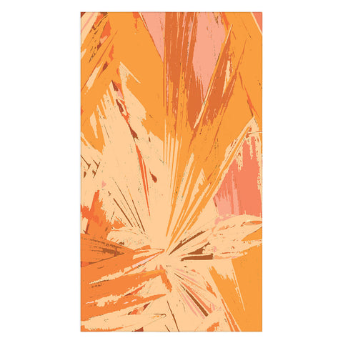 Rosie Brown Palm Explosion Tablecloth