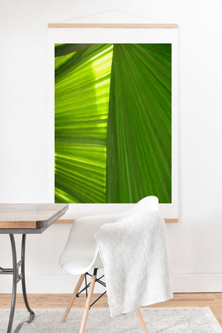 Rosie Brown Palms 2 Art Print And Hanger