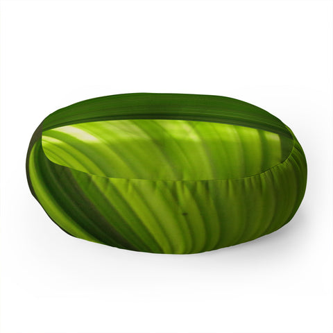 Rosie Brown Palms 2 Floor Pillow Round