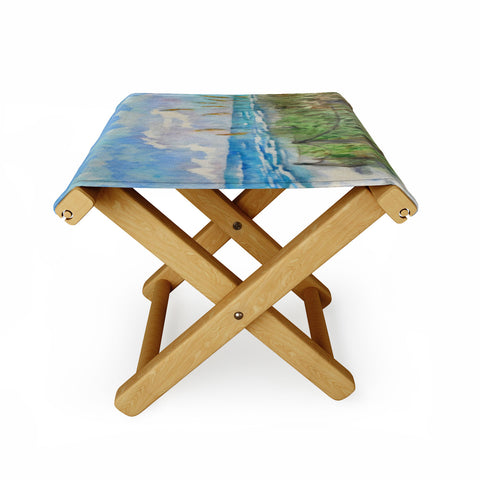 Rosie Brown Paradise Found Folding Stool