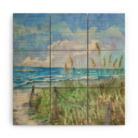 Rosie Brown Paradise Found Wood Wall Mural