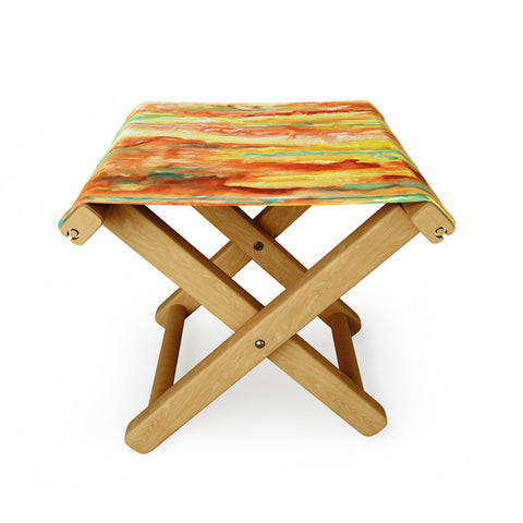 Rosie Brown Patina Folding Stool