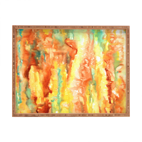 Rosie Brown Patina Rectangular Tray