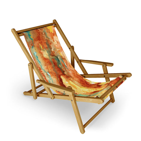 Rosie Brown Patina Sling Chair