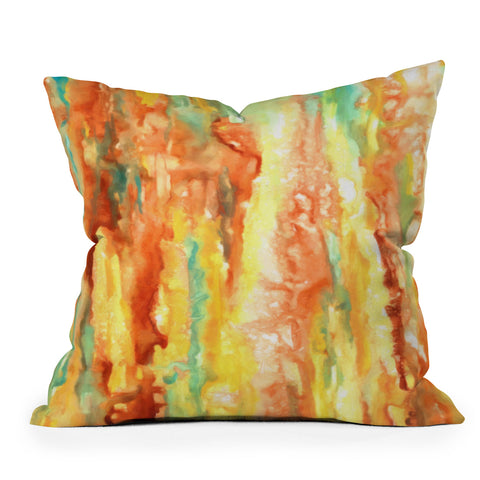 Rosie Brown Patina Throw Pillow
