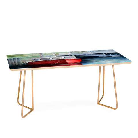 Rosie Brown Peggys Cove Coffee Table