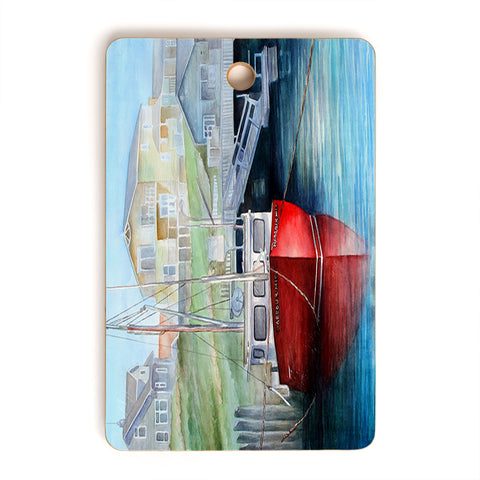 Rosie Brown Peggys Cove Cutting Board Rectangle