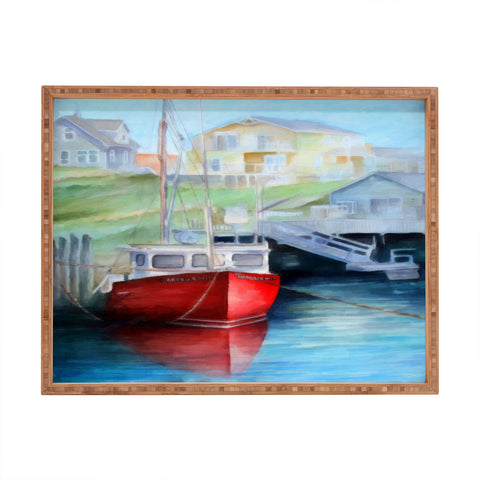Rosie Brown Peggys Cove Rectangular Tray