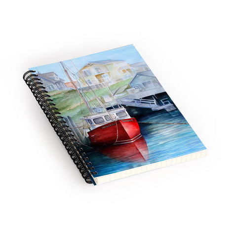Rosie Brown Peggys Cove Spiral Notebook
