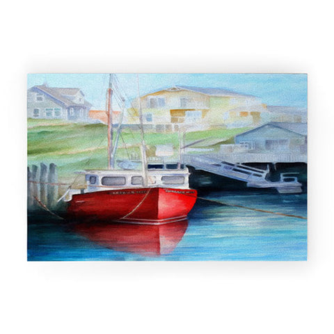 Rosie Brown Peggys Cove Welcome Mat