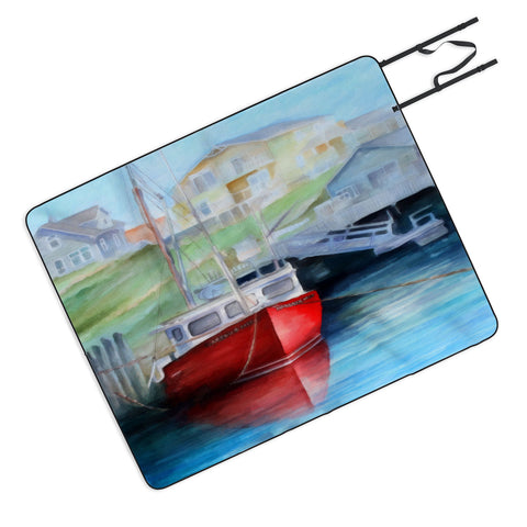 Rosie Brown Peggys Cove Picnic Blanket