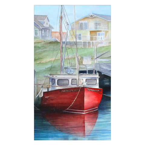 Rosie Brown Peggys Cove Tablecloth