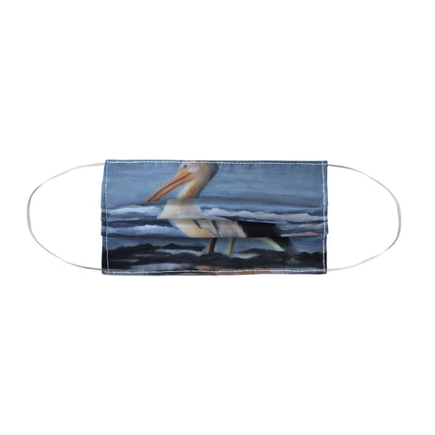 Rosie Brown Pelican Wading 2 Face Mask