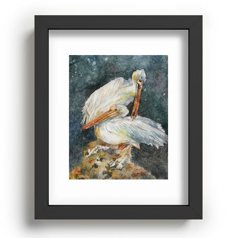 Rosie Brown Pelicans 1 Recessed Framing Rectangle
