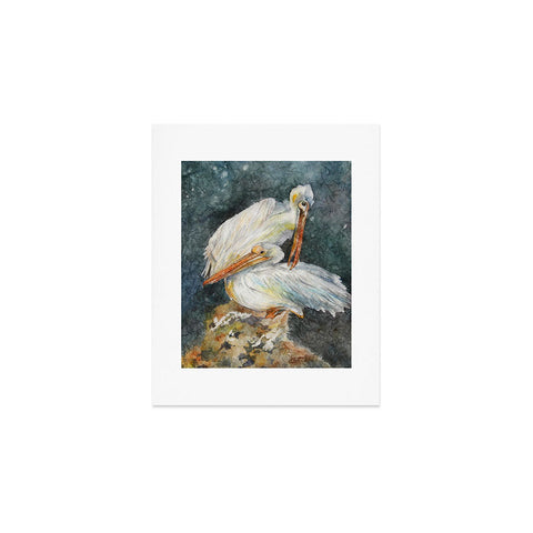 Rosie Brown Pelicans 1 Art Print