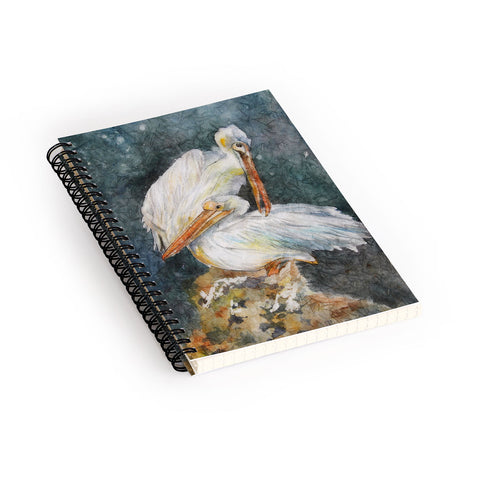 Rosie Brown Pelicans 1 Spiral Notebook