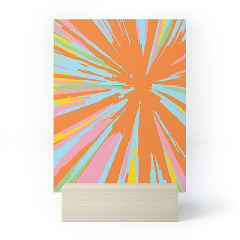 Rosie Brown Pin Wheel Mini Art Print