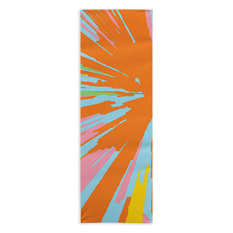 Rosie Brown Pin Wheel Yoga Towel