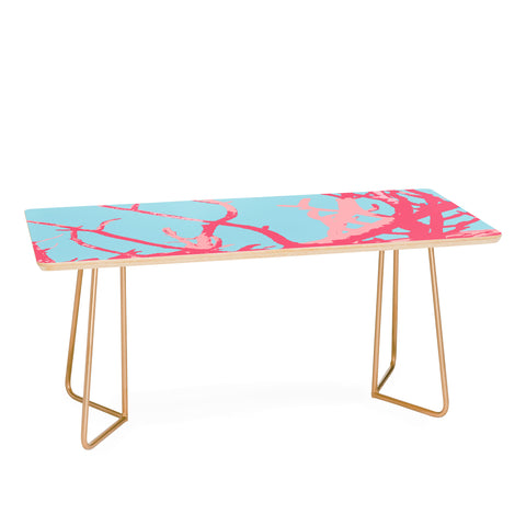Rosie Brown Pink Seaweed Coffee Table