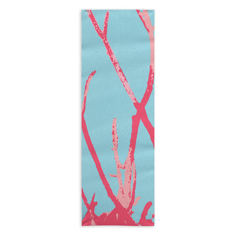 Rosie Brown Pink Seaweed Yoga Towel