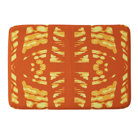 Rosie Brown Pumpkin Latte Memory Foam Bath Mat