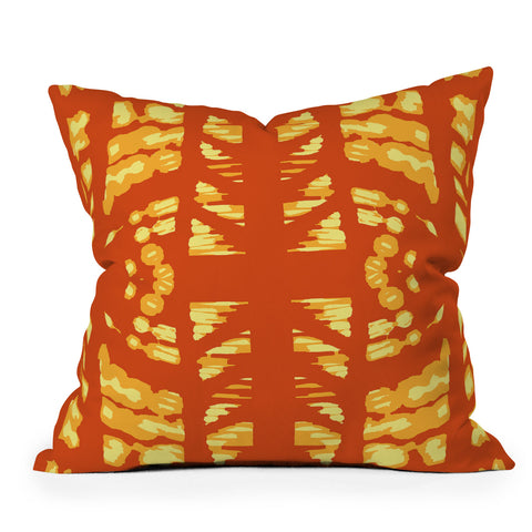 Rosie Brown Pumpkin Latte Throw Pillow