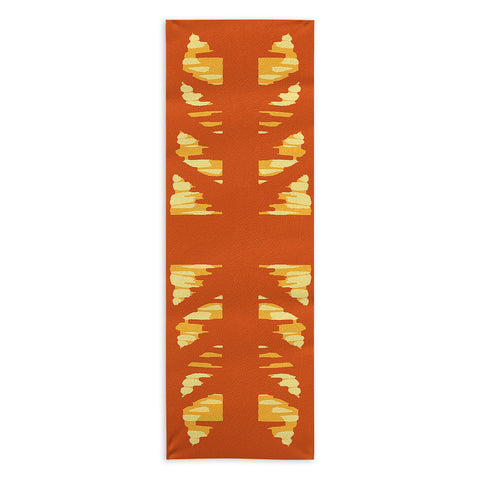Rosie Brown Pumpkin Latte Yoga Towel