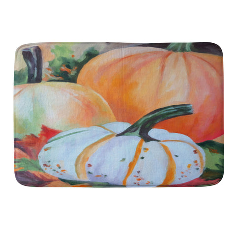 Rosie Brown Pumpkin Patch Memory Foam Bath Mat