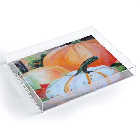 Rosie Brown Pumpkin Patch Acrylic Tray