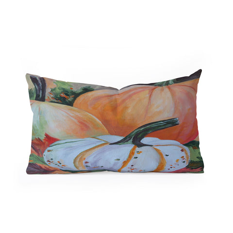 Rosie Brown Pumpkin Patch Oblong Throw Pillow
