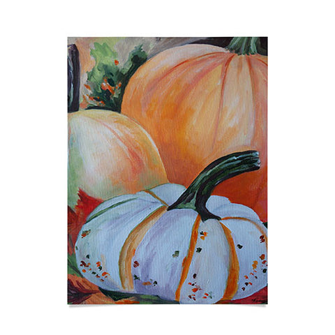 Rosie Brown Pumpkin Patch Poster