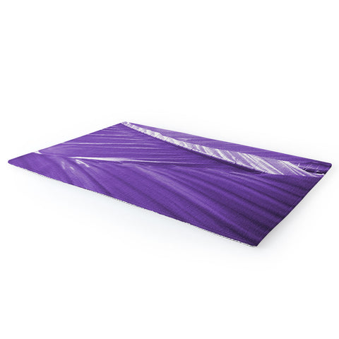 Rosie Brown Purple Palms Area Rug