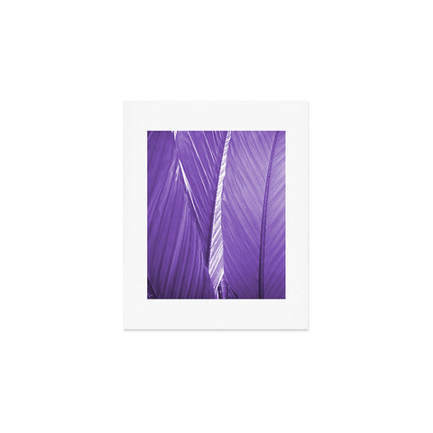 Rosie Brown Purple Palms Art Print