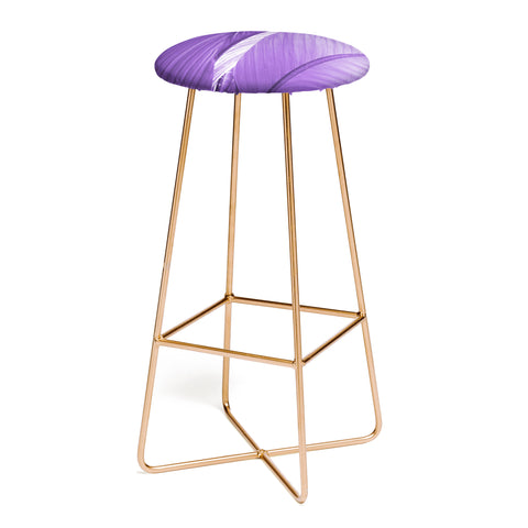 Rosie Brown Purple Palms Bar Stool