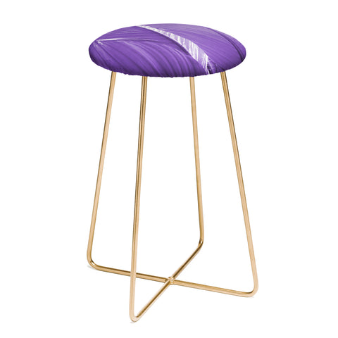 Rosie Brown Purple Palms Counter Stool