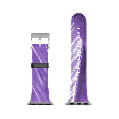 Rosie Brown Purple Palms Apple Watch Band