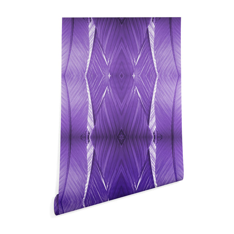 Rosie Brown Purple Palms Wallpaper