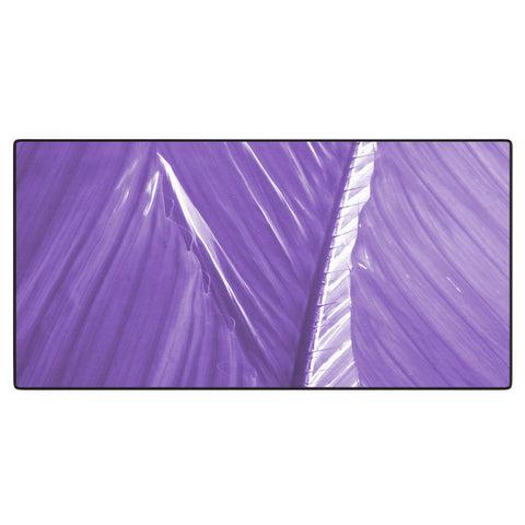 Rosie Brown Purple Palms Desk Mat