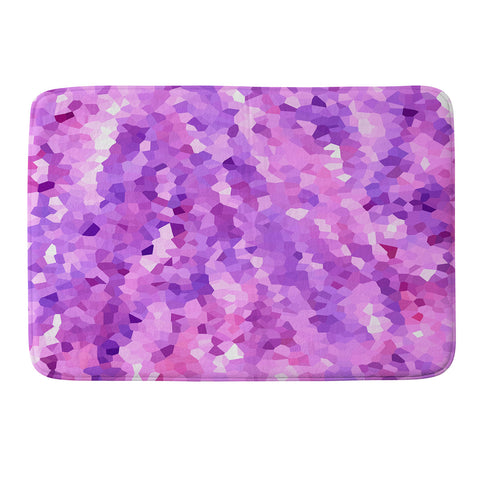 Rosie Brown Purple Perfection Memory Foam Bath Mat