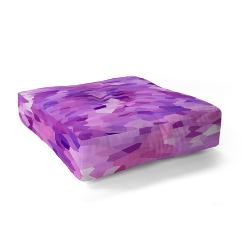 Rosie Brown Purple Perfection Floor Pillow Square