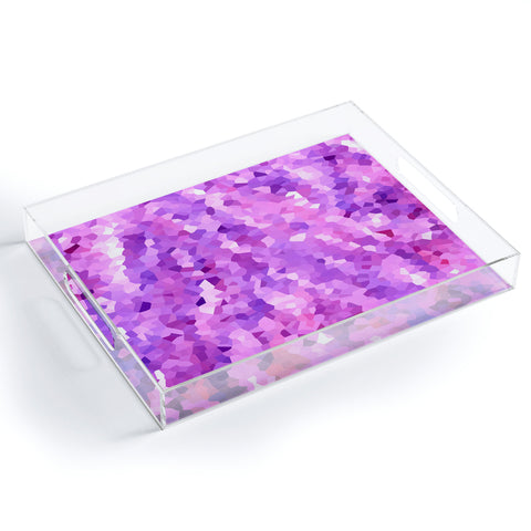 Rosie Brown Purple Perfection Acrylic Tray