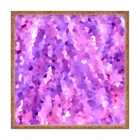 Rosie Brown Purple Perfection Square Tray