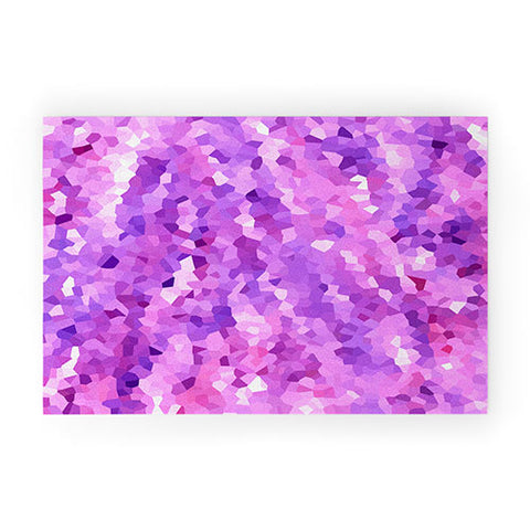 Rosie Brown Purple Perfection Welcome Mat