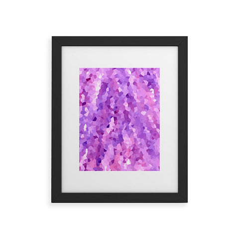 Rosie Brown Purple Perfection Framed Art Print