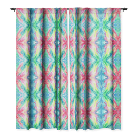Rosie Brown Rainbow Connection Blackout Window Curtain