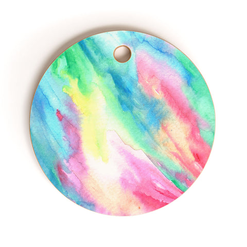 Rosie Brown Rainbow Connection Cutting Board Round