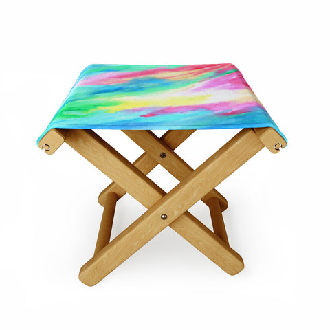 Rosie Brown Rainbow Connection Folding Stool