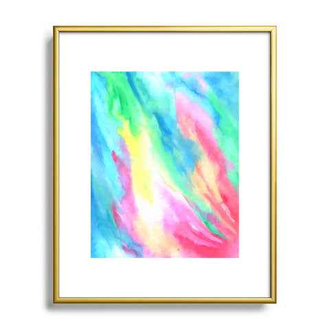 Rosie Brown Rainbow Connection Metal Framed Art Print
