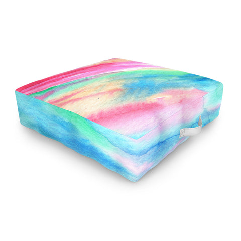 Rosie Brown Rainbow Connection Outdoor Floor Cushion