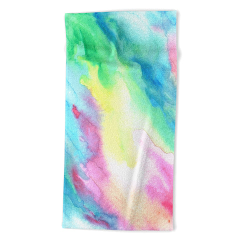 Rosie Brown Rainbow Connection Beach Towel